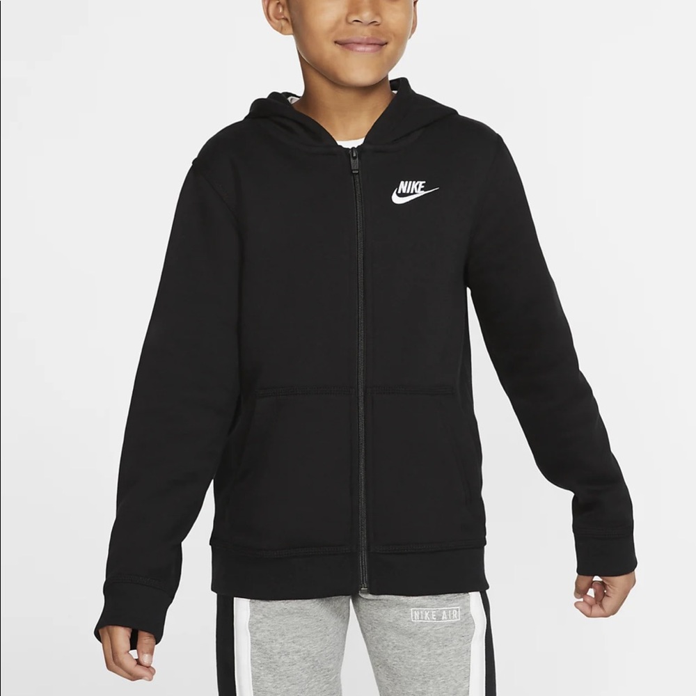 KIDS NIKE ZIP UP HOODIE
